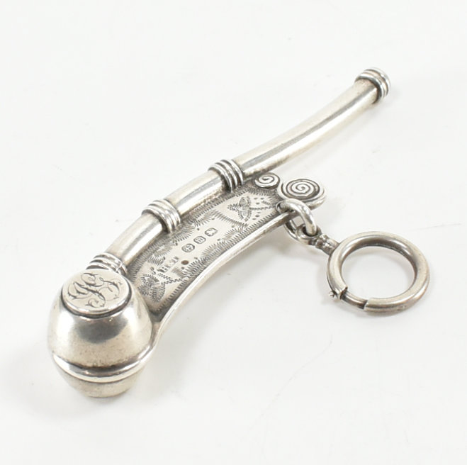 HALLMARKED SILVER MARITIME INTEREST BOSUNS WHISTLE - Image 9 of 13