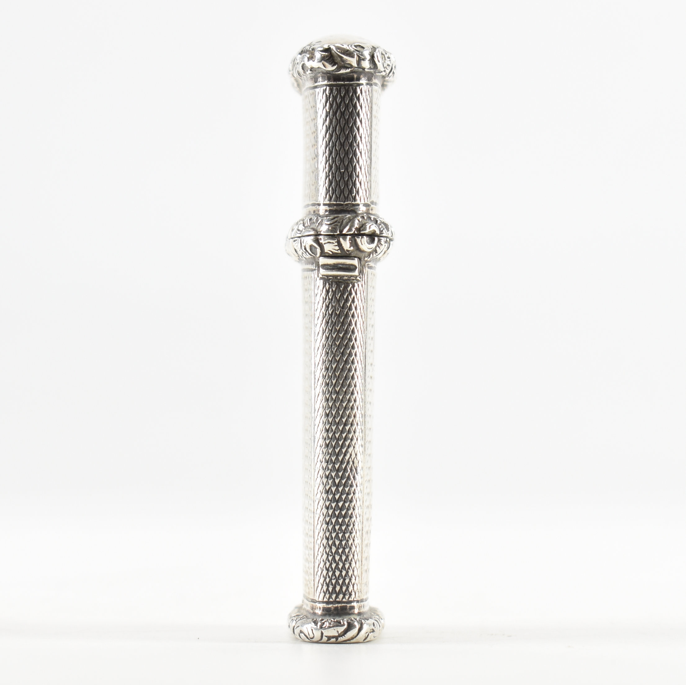 GEORGE IV HALLMARKED SILVER NEEDLE ETUI CASE - Image 4 of 7