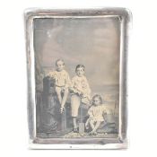 HALLMARKED SILVER FRONTED PICTURE FRAME WITH EASEL BACK