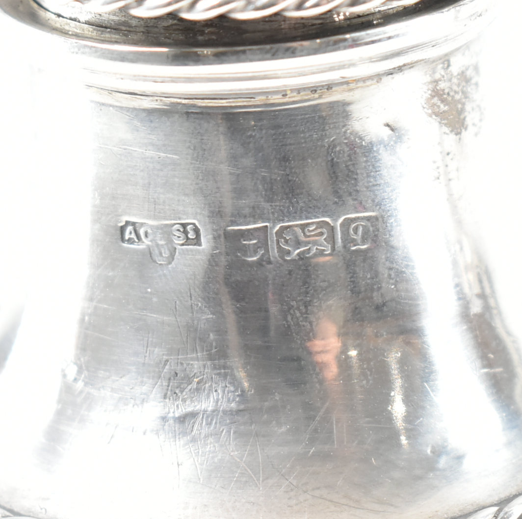 HALLMARKED SILVER PEPPERETTE CONDIMENTS - Image 7 of 7