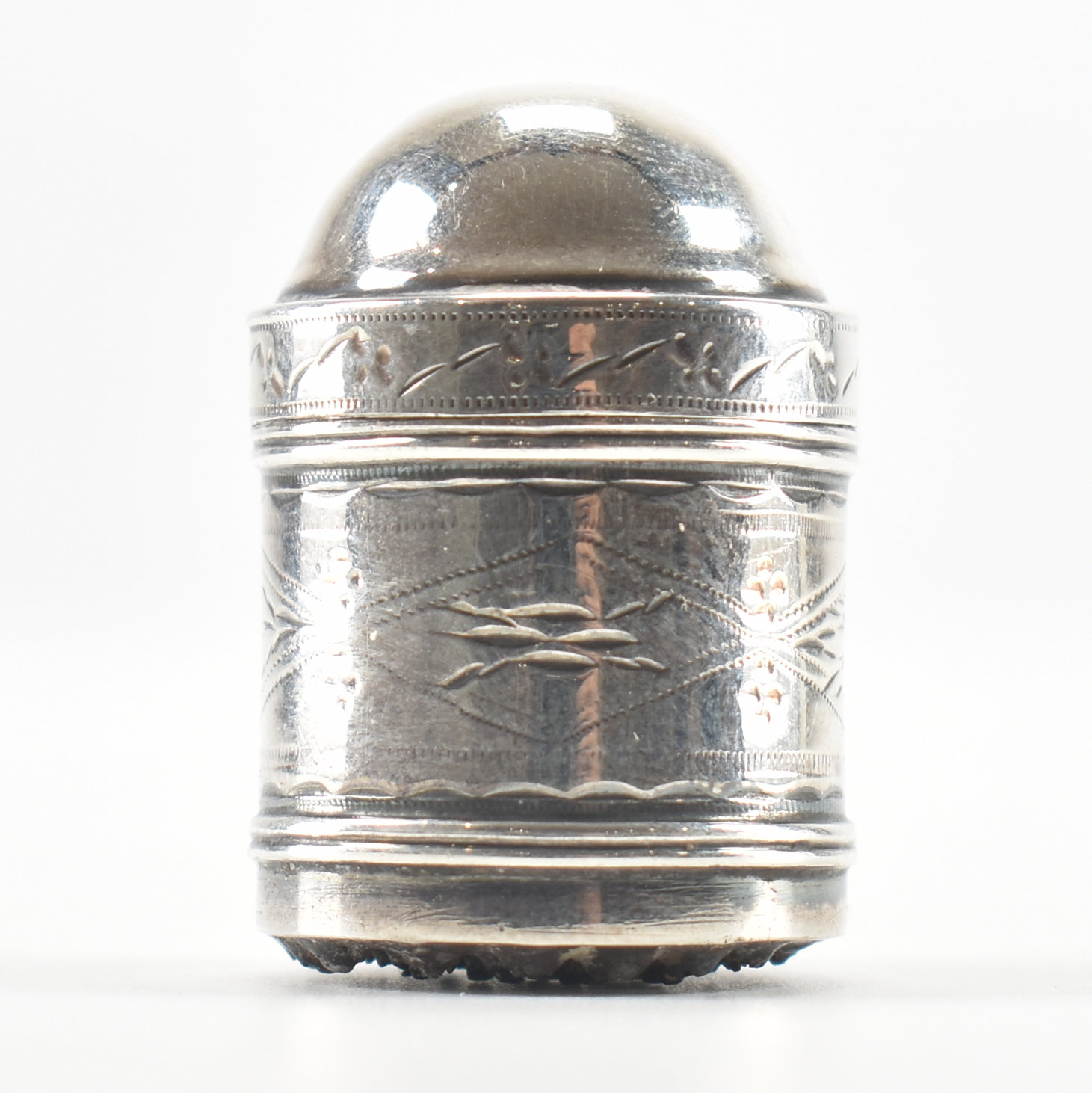 GEORGIAN SILVER NUTMEG GRATER - Image 3 of 8