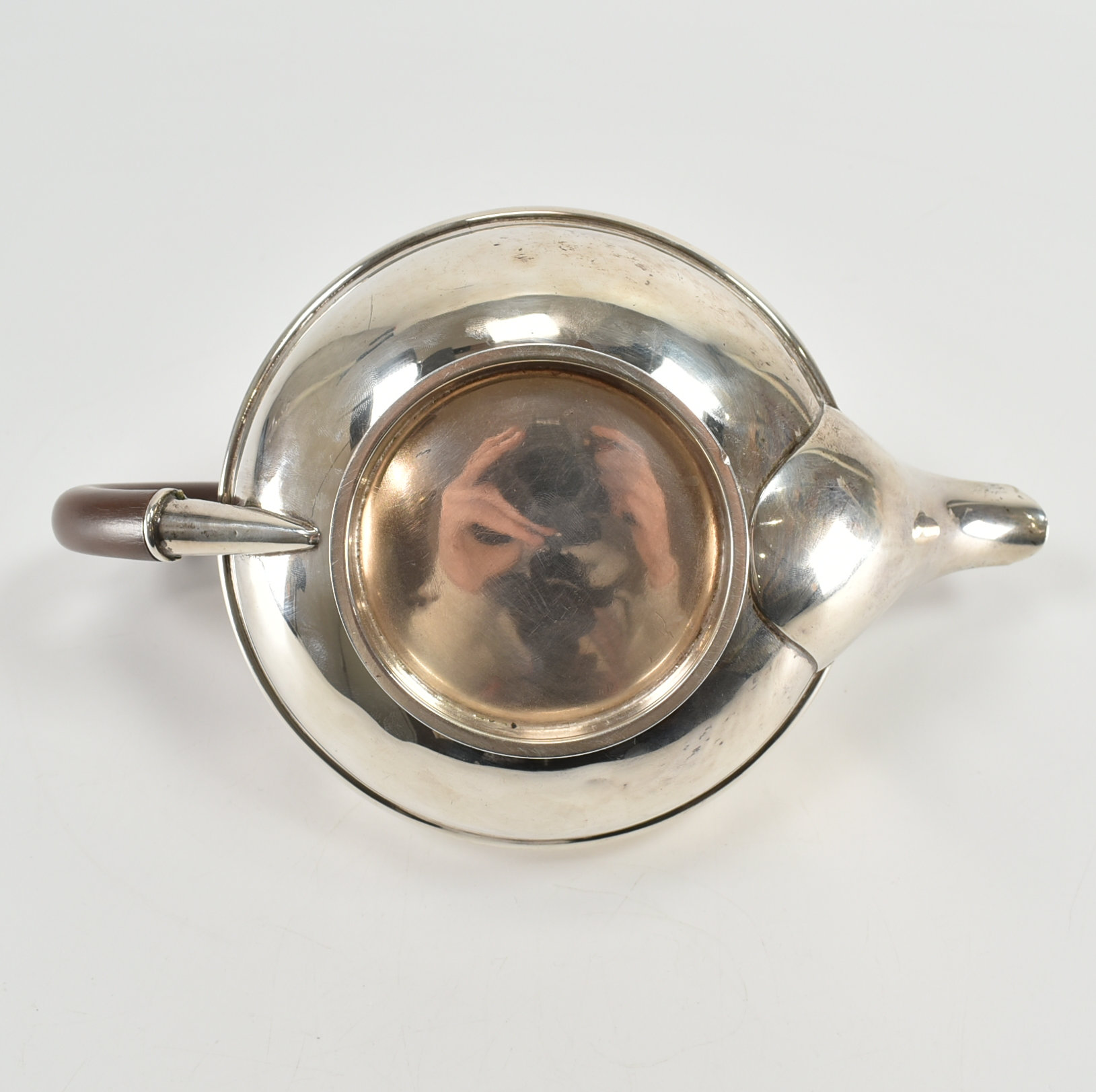 1920s HALLMARKED SILVER TEAPOT - Image 4 of 6