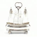 GEORGIAN HALLMARKED SILVER VINAIGRETTE SET