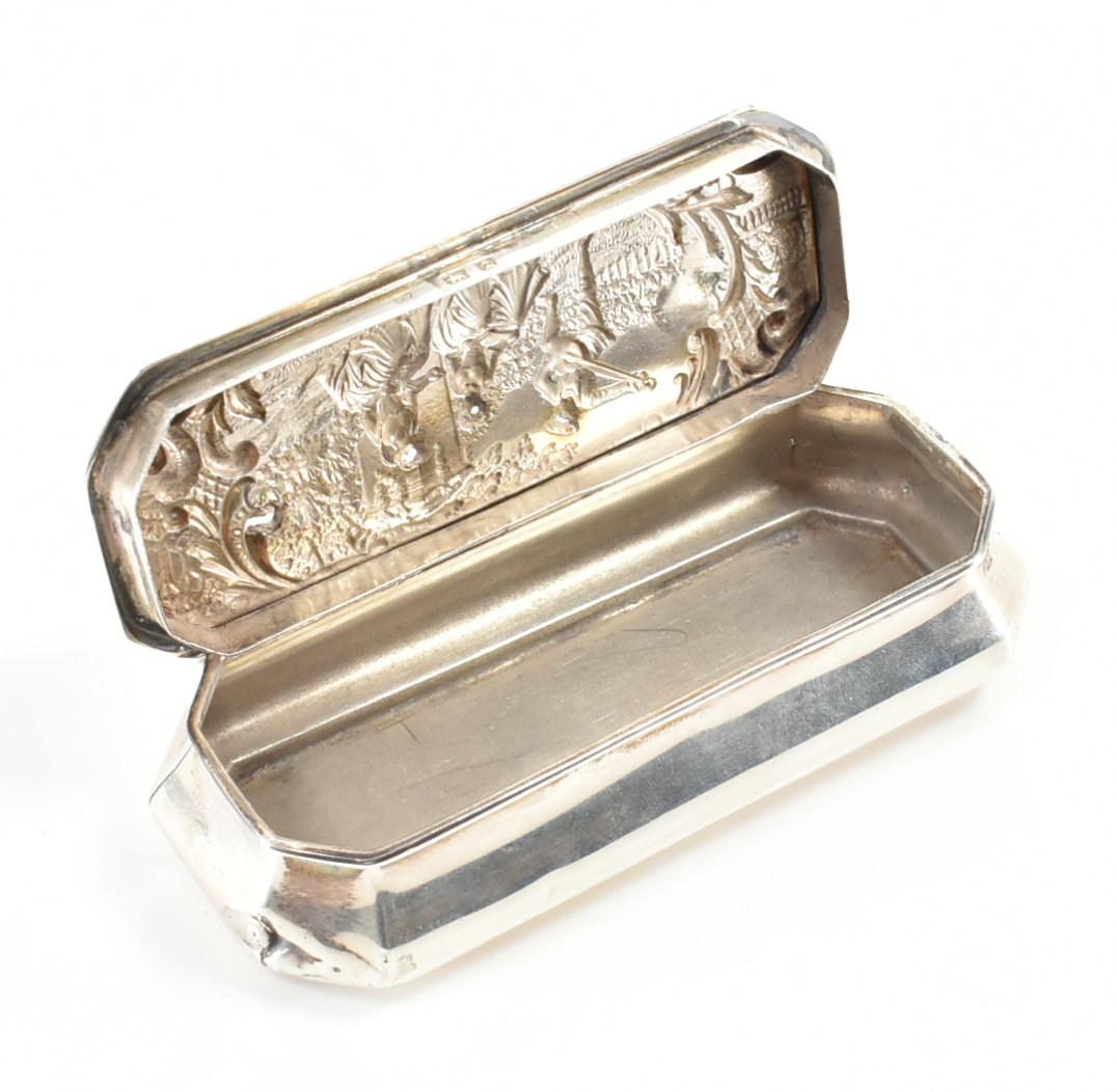 VICTORIAN HALLMARKED SILVER REPOUSSE LIDDED BOX - Image 2 of 9