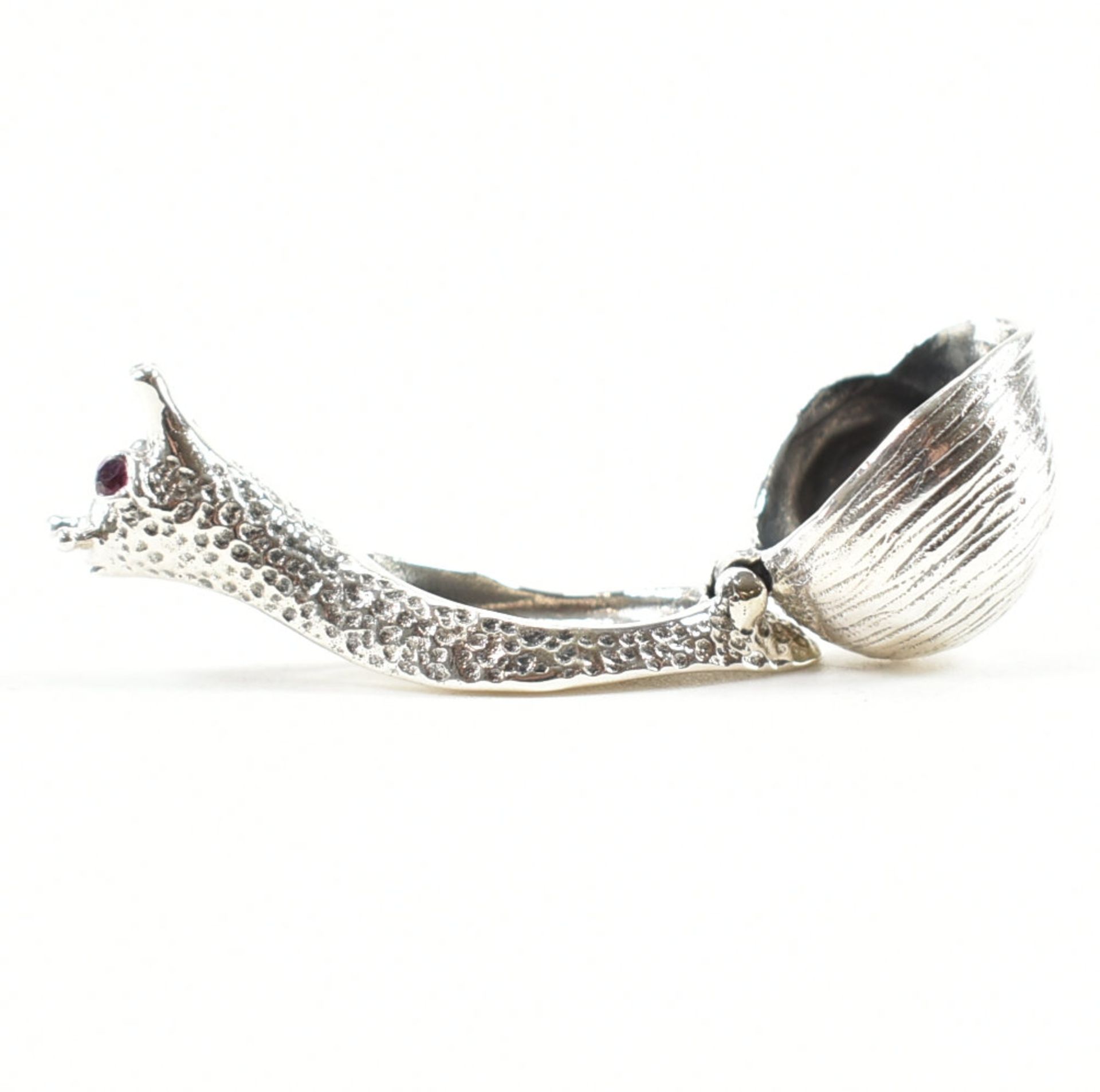 STERLING SILVER SNAIL BOX - Image 4 of 4