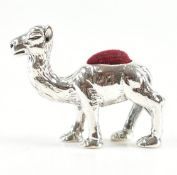 STERLING SILVER CAMEL PIN CUSHION