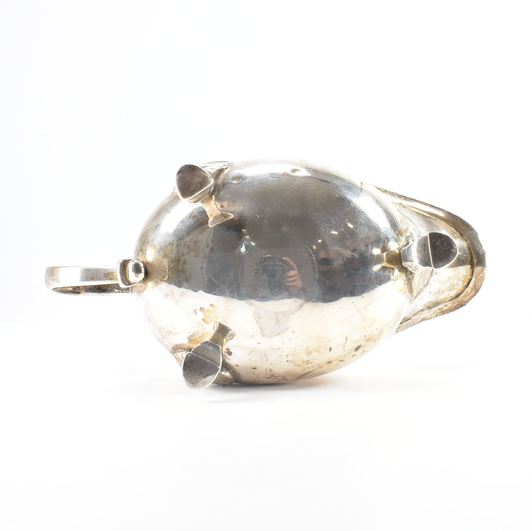 GEORGE III SILVER HALLMARKED SAUCE BOAT - Image 6 of 7