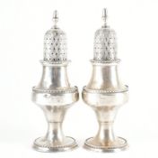 HALLMARKED SILVER PEPPERETTE CONDIMENTS