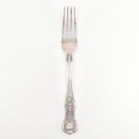 EARLY EDWARDIAN HALLMARKED SILVER FORK