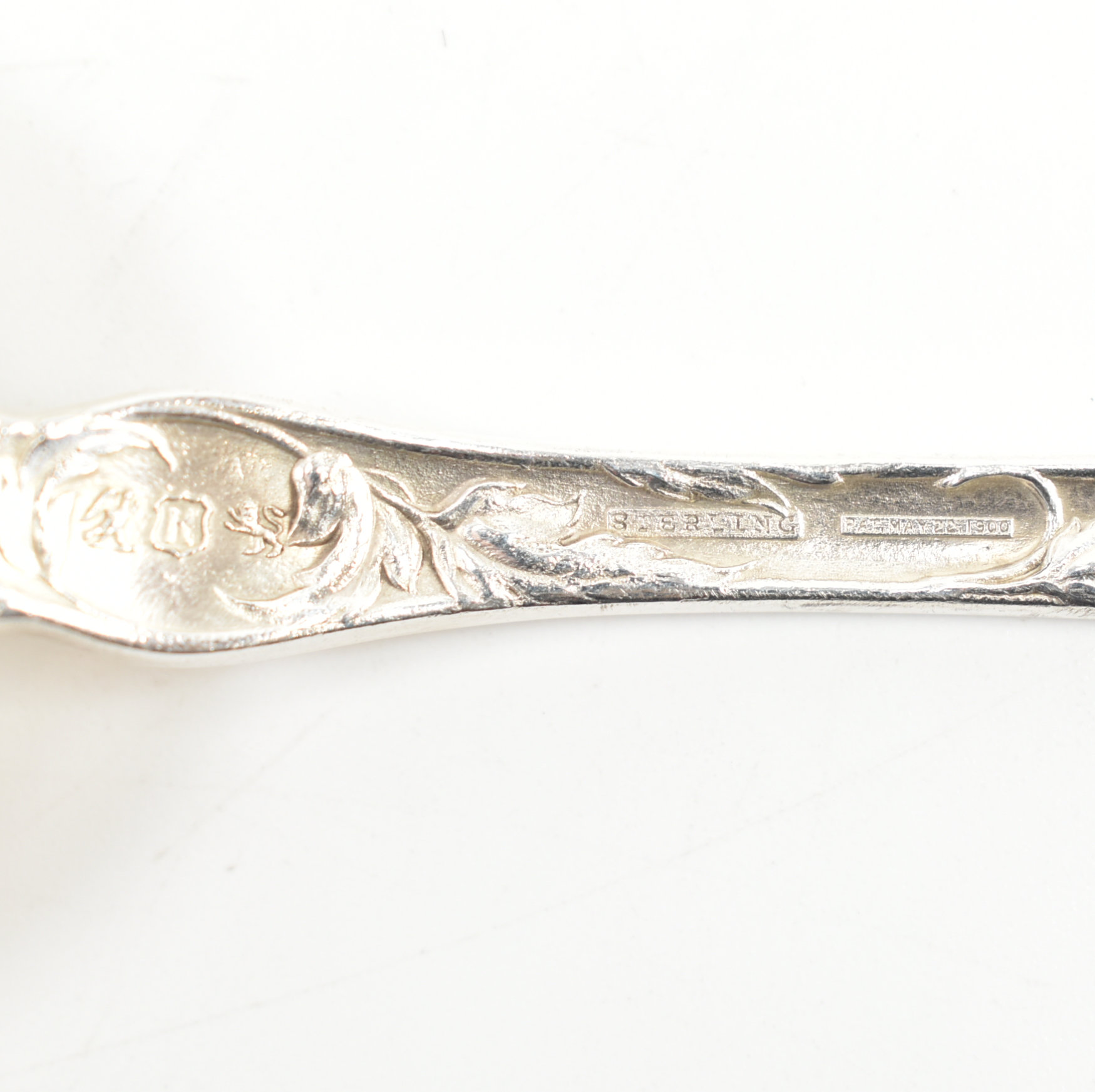 TWO REED & BARTON STERLING SILVER SERVING SPOONS - Image 3 of 3