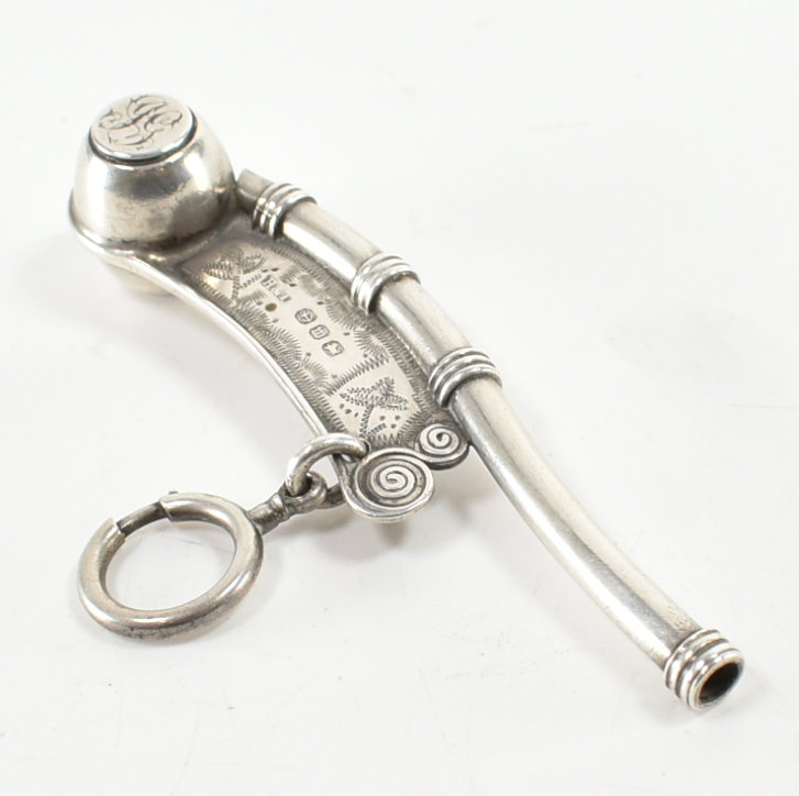 HALLMARKED SILVER MARITIME INTEREST BOSUNS WHISTLE - Image 8 of 13