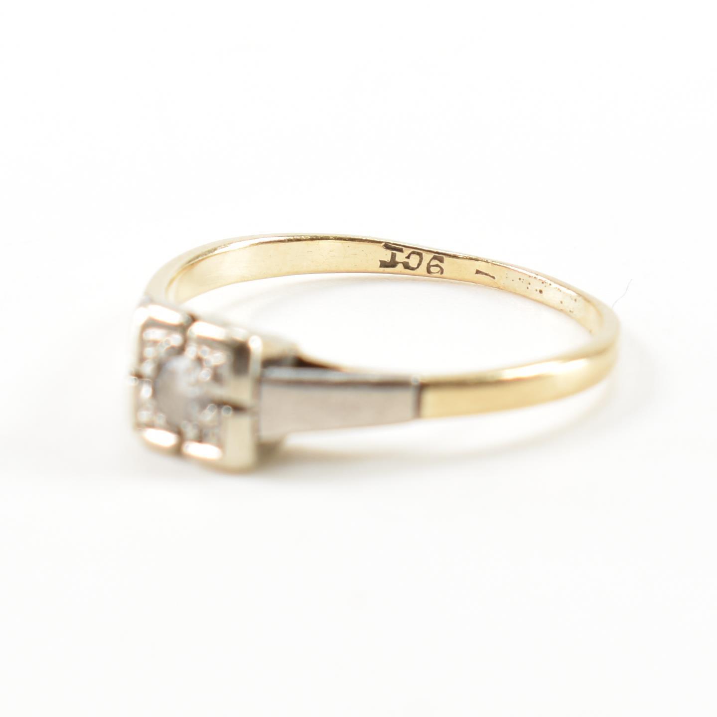 TWO 9CT GOLD & STONE SET RINGS - Image 7 of 9