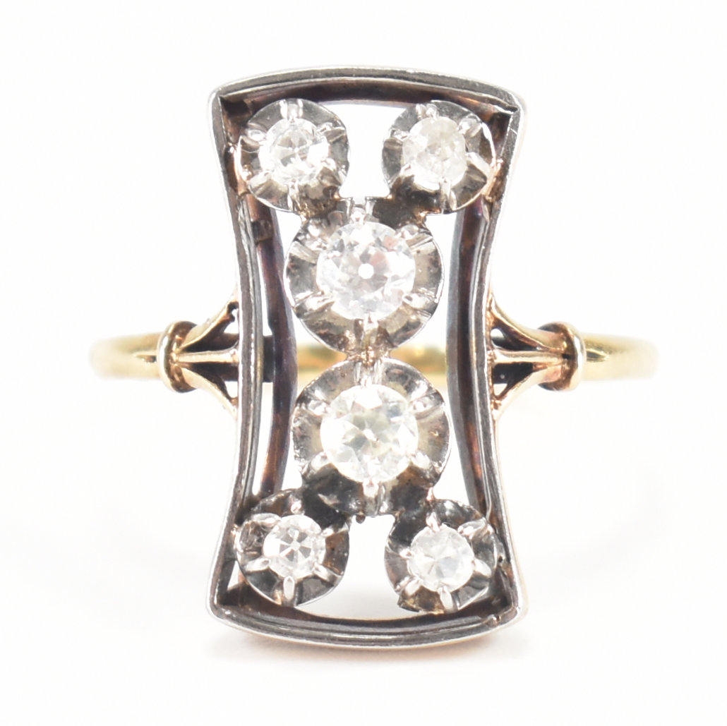 1930S ART DECO DIAMOND PANEL RING - Image 2 of 9