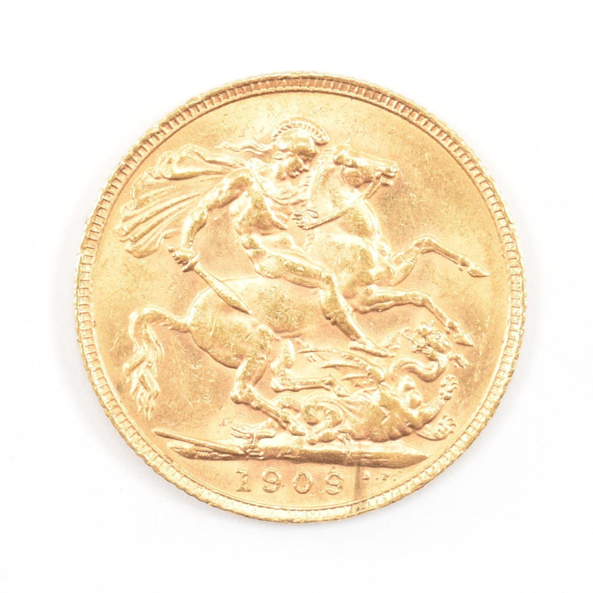 1907 FULL SOVEREIGN COIN - Image 2 of 4