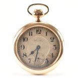 ANTIQUE HAMILTON WATCH COMPANY GOLD PLATED POCKET WATCH