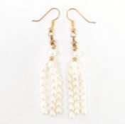 30+ FRESHWATER PEARL DROP EARRINGS