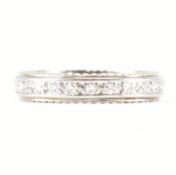 VINTAGE FRENCH & DIAMOND FULL ETERNITY RING