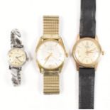 THREE VINTAGE 20TH CENTURY WATCHES