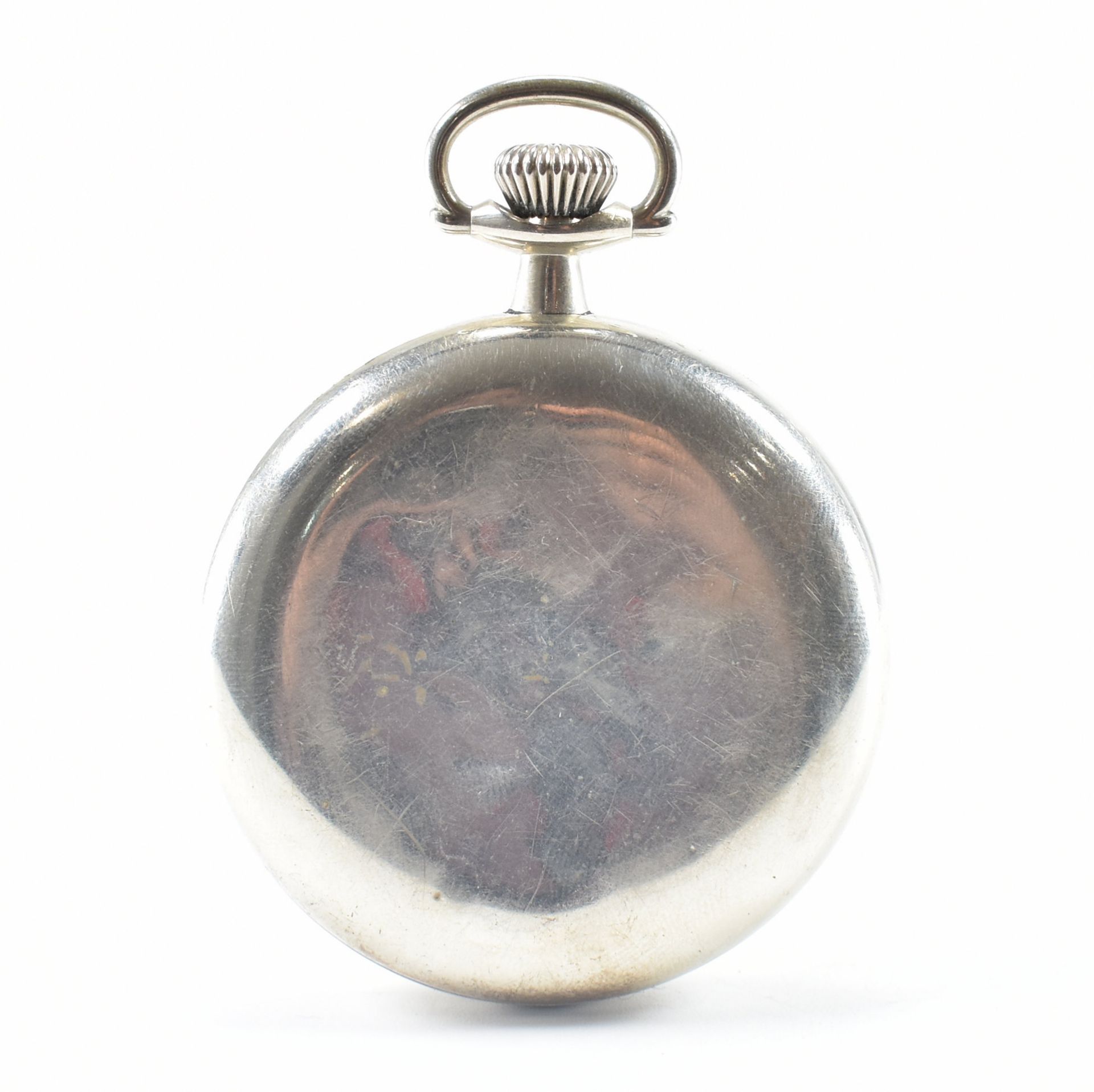 ANTIQUE HAMPDEN WATCH CO OPEN FACE POCKET WATCH - Image 2 of 6