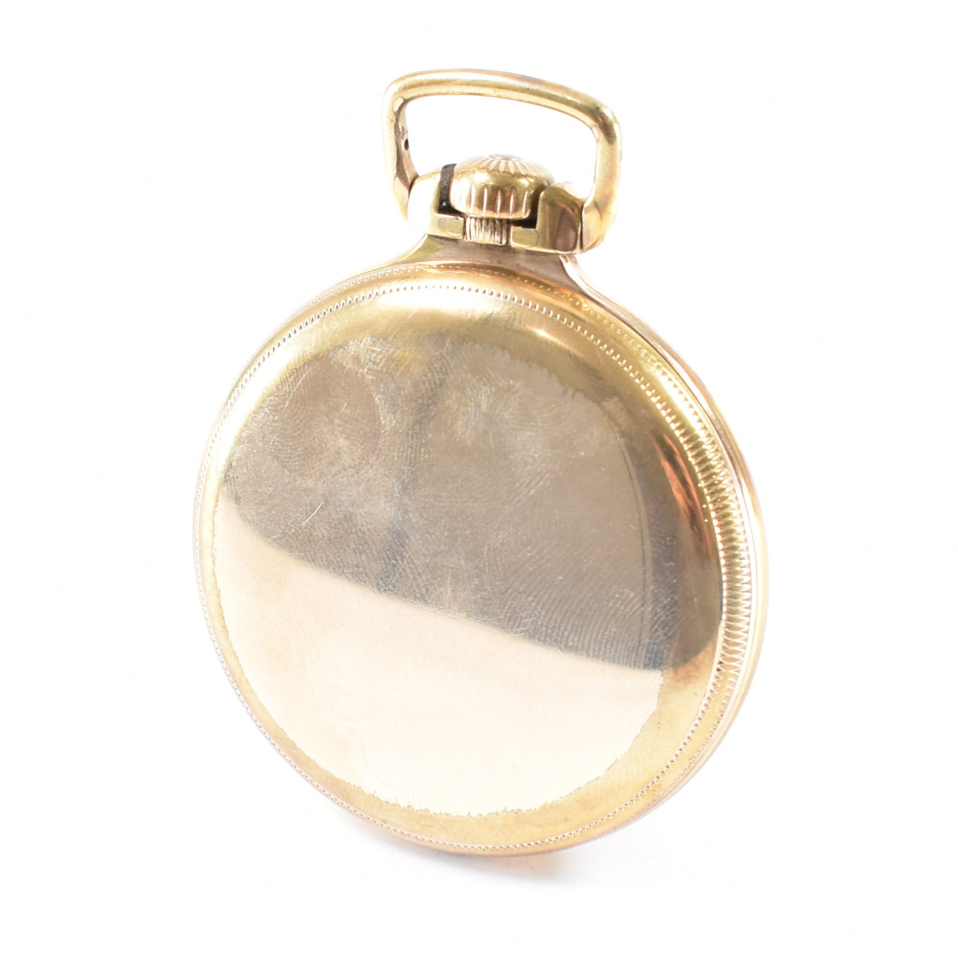 ANTIQUE HOWARD GOLD PLATED CHRONOMETER POCKET WATCH - Image 2 of 5