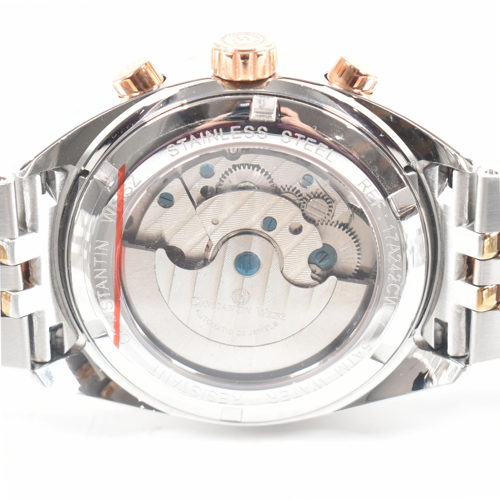CONSTANTIN WEISZ TWO TONE STAINLESS STEEL WRIST WATCH - Image 5 of 7
