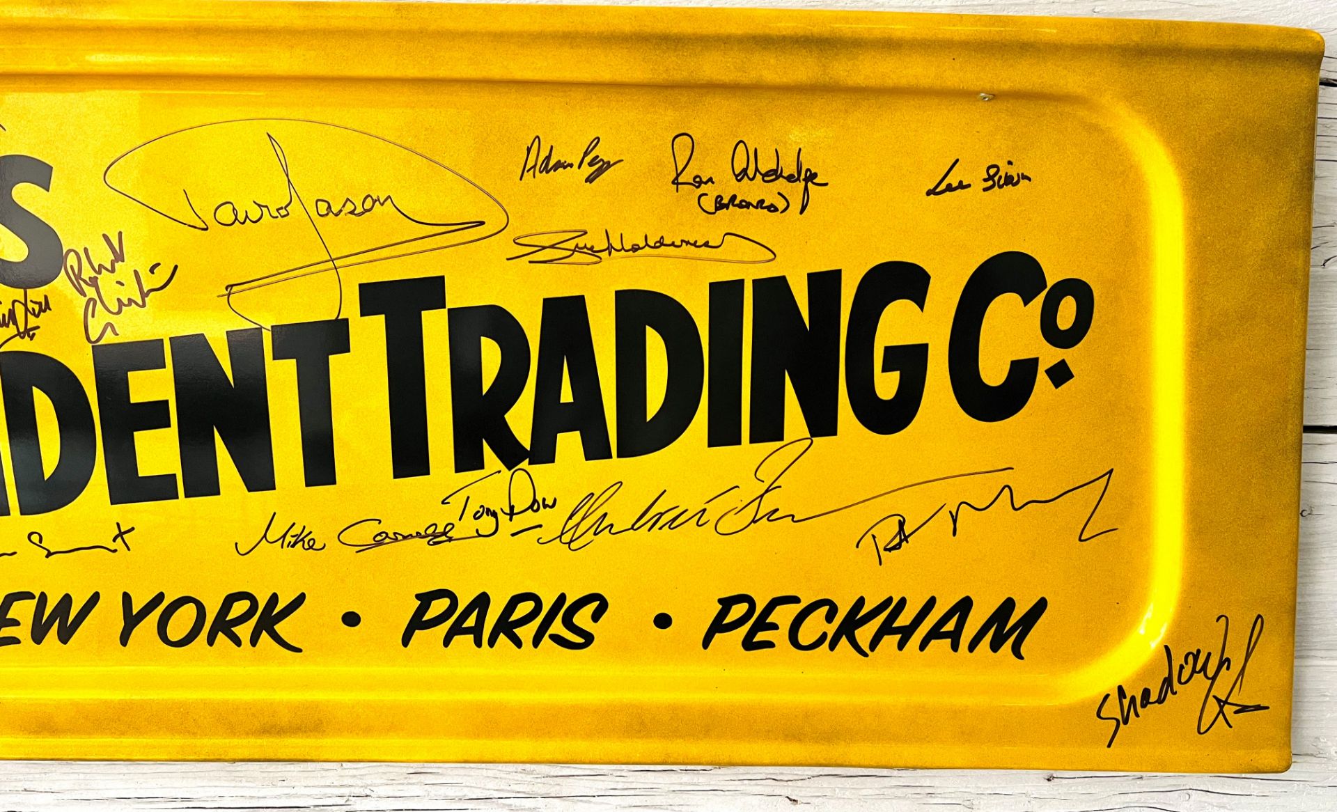 ONLY FOOLS & HORSES - CAST SIGNED TROTTER VAN PANEL - Bild 9 aus 11