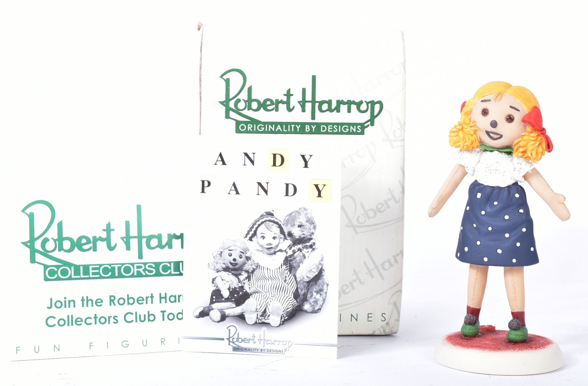 ANDY PANDY - ROBERT HARROP - BOXED FIGURE / STATUE