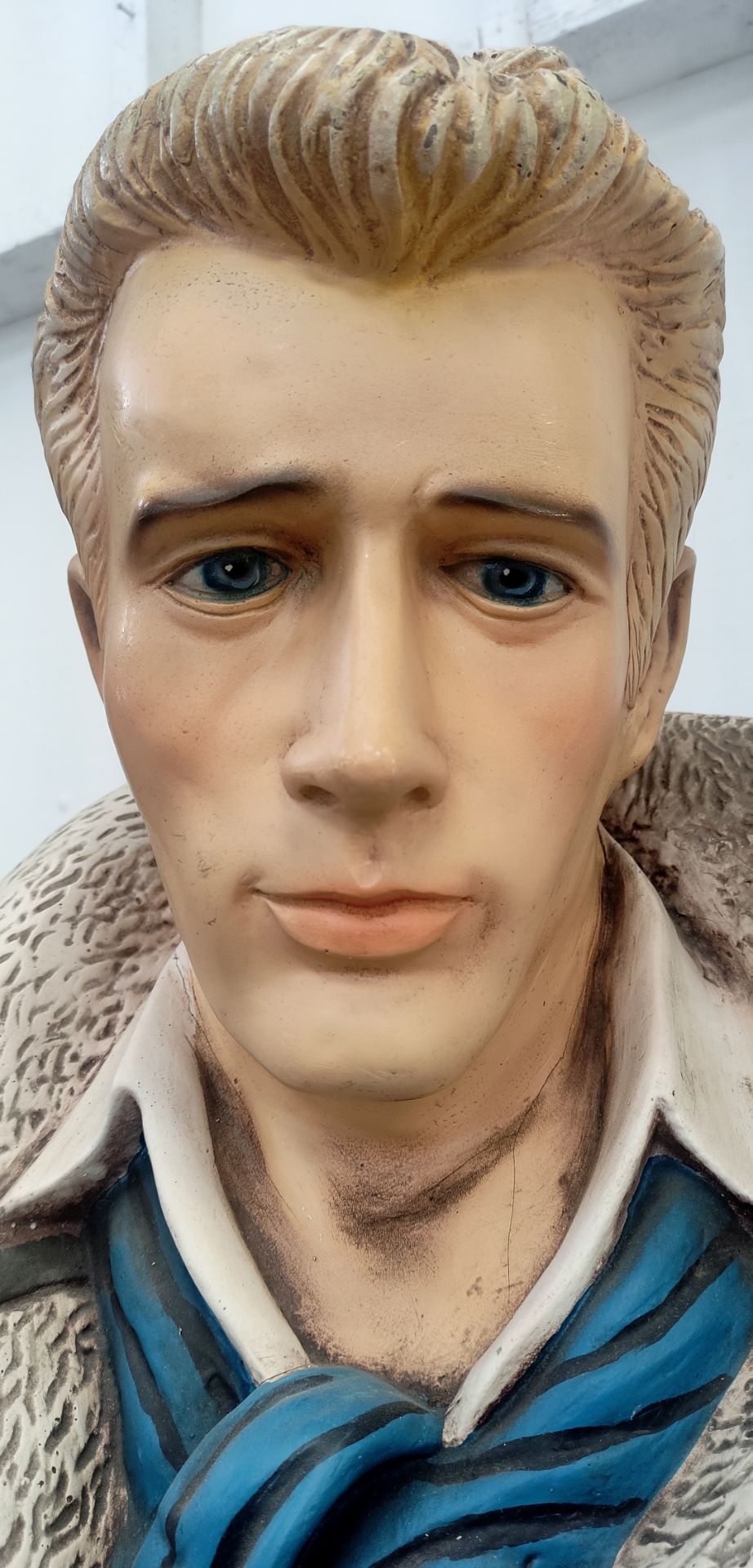 JAMES DEAN - LIFESIZE 1/1 SCALE FIBREGLASS STATUE / FIGURE - Image 2 of 5