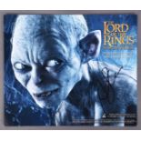 LORD OF THE RINGS - ANDY SERKIS - SIGNED 8X10" PHOTO - ACOA