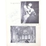 BALLET - COLLECTION OF AUTOGRAPHS