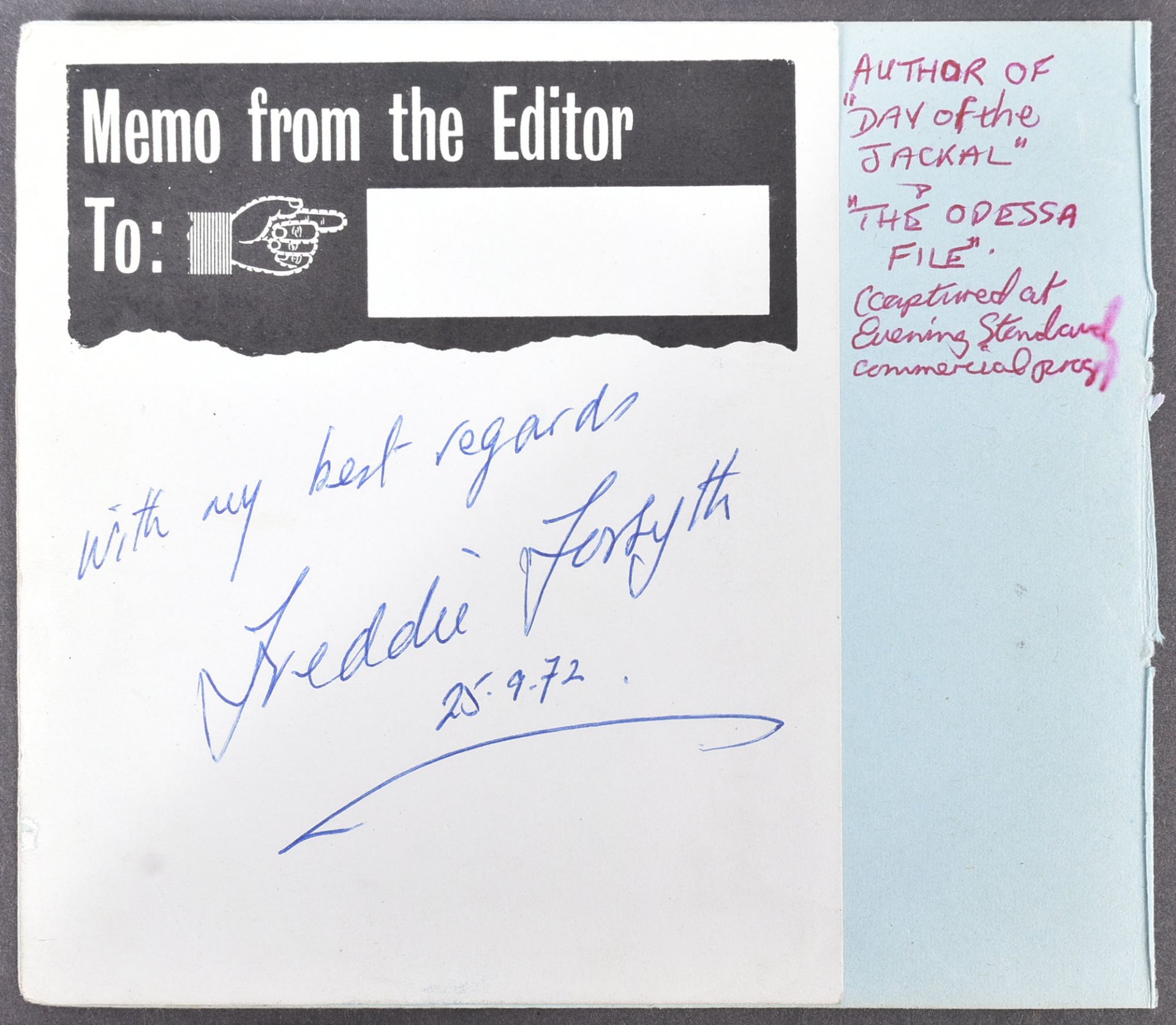 GERALD WHITNEY COLLECTION (CAMERA MAN) - CARRY ON AUTOGRAPHS - Image 3 of 5