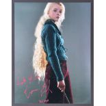 HARRY POTTER - EVANNA LYNCH - SIGNED 11X14" PHOTO - ACOA