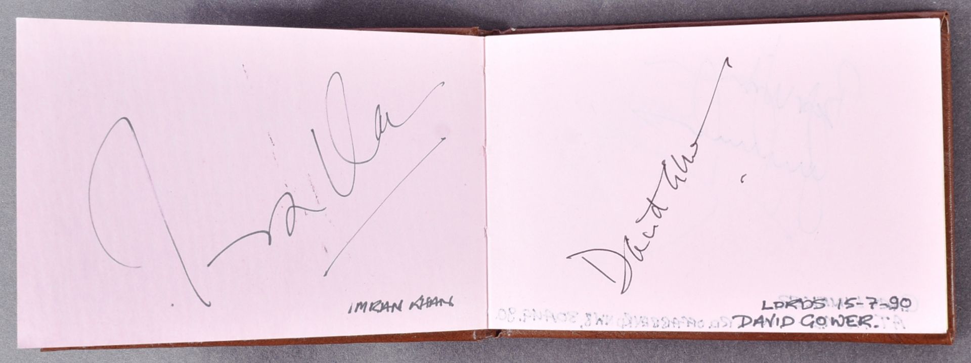 GERALD WHITNEY COLLECTION (CAMERA MAN) - AUTOGRAPH BOOK - Image 3 of 8