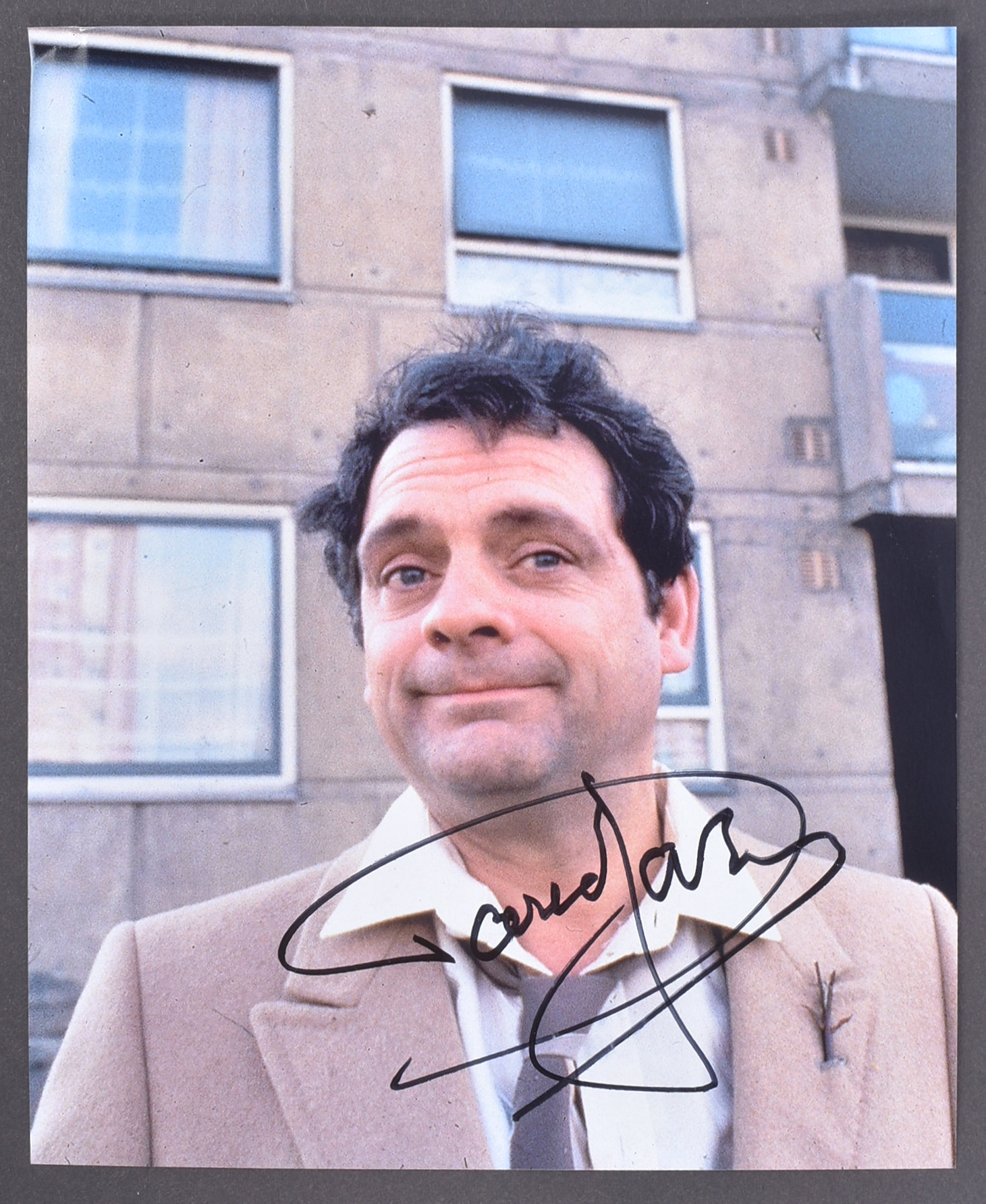 ONLY FOOLS & HORSES - SIR DAVID JASON - SIGNED 8X10" - AFTAL