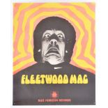 MUSIC POSTER - EARLY 1968/69 FLEETWOOD MAC POSTER