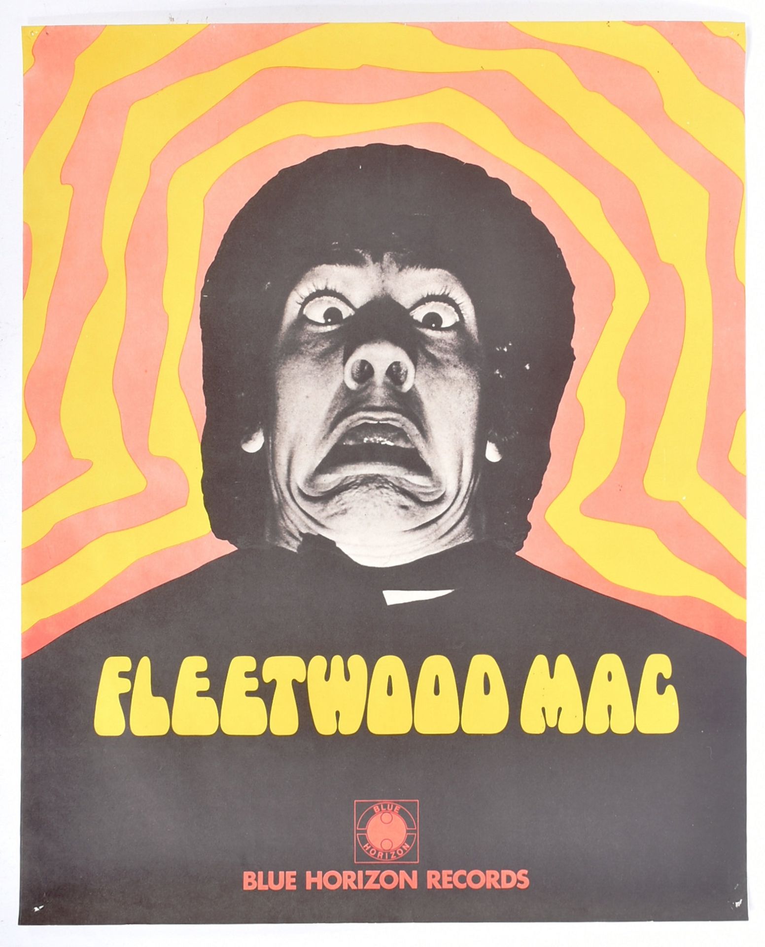 MUSIC POSTER - EARLY 1968/69 FLEETWOOD MAC POSTER