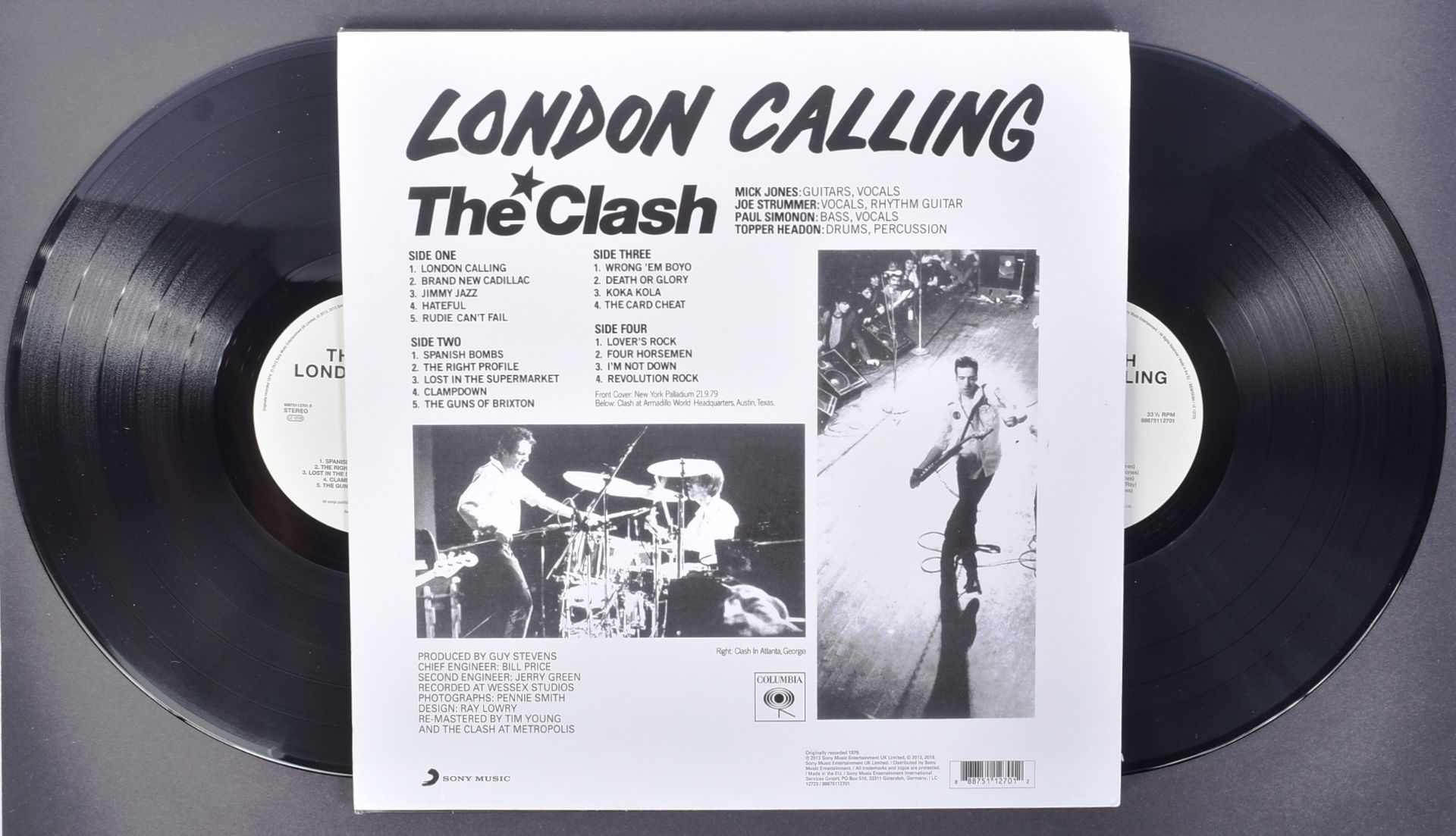 THE CLASH - PAUL SIMONON - AUTOGRAPHED LP - AFTAL - Bild 3 aus 3