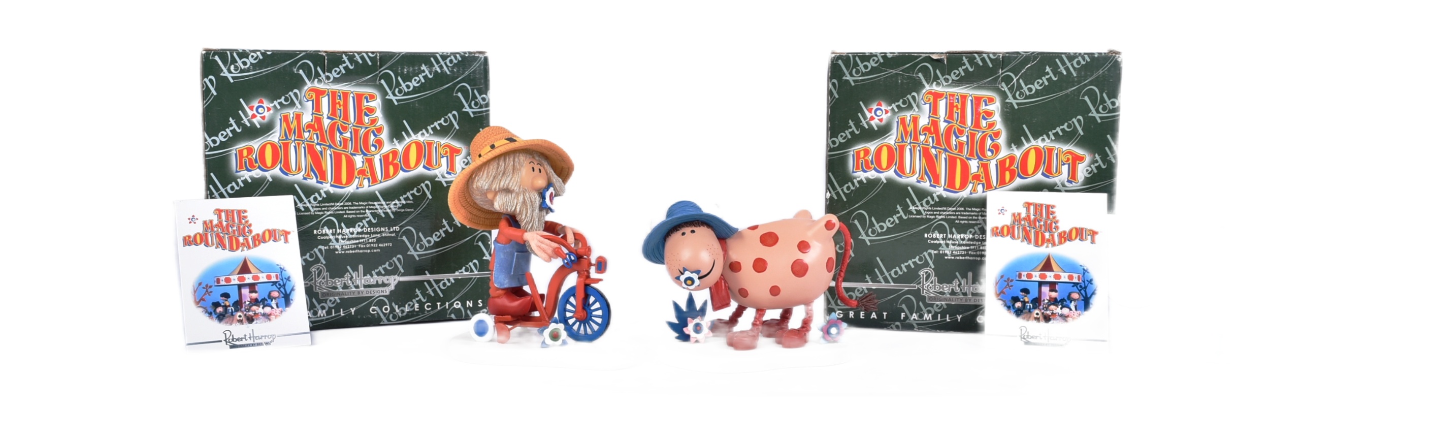 THE MAGIC ROUNDABOUT - ROBERT HARROP - FIGURINES / STATUES