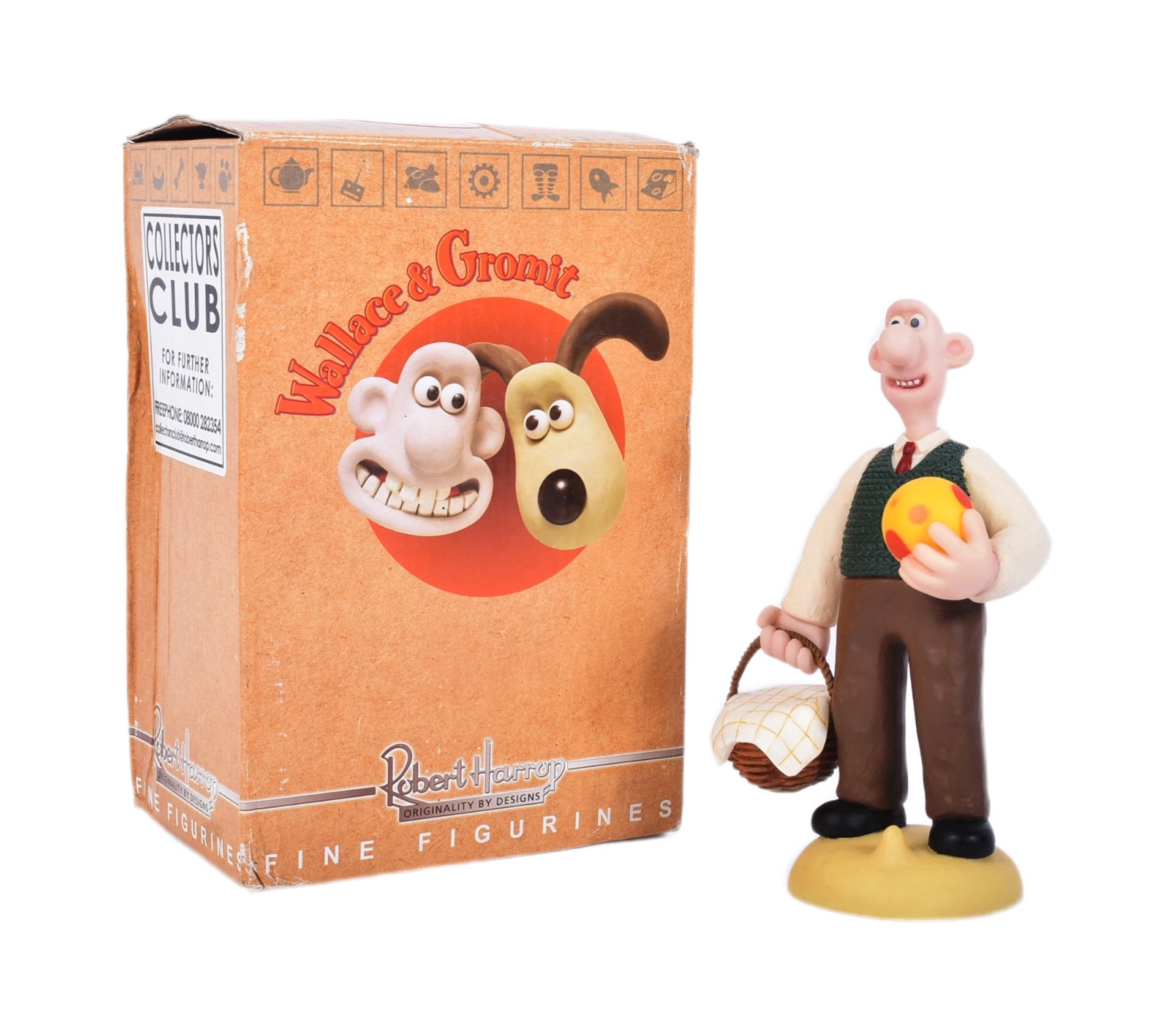 WALLACE & GROMIT - ROBERT HARROP - LIMITED EDITION FIGURINE