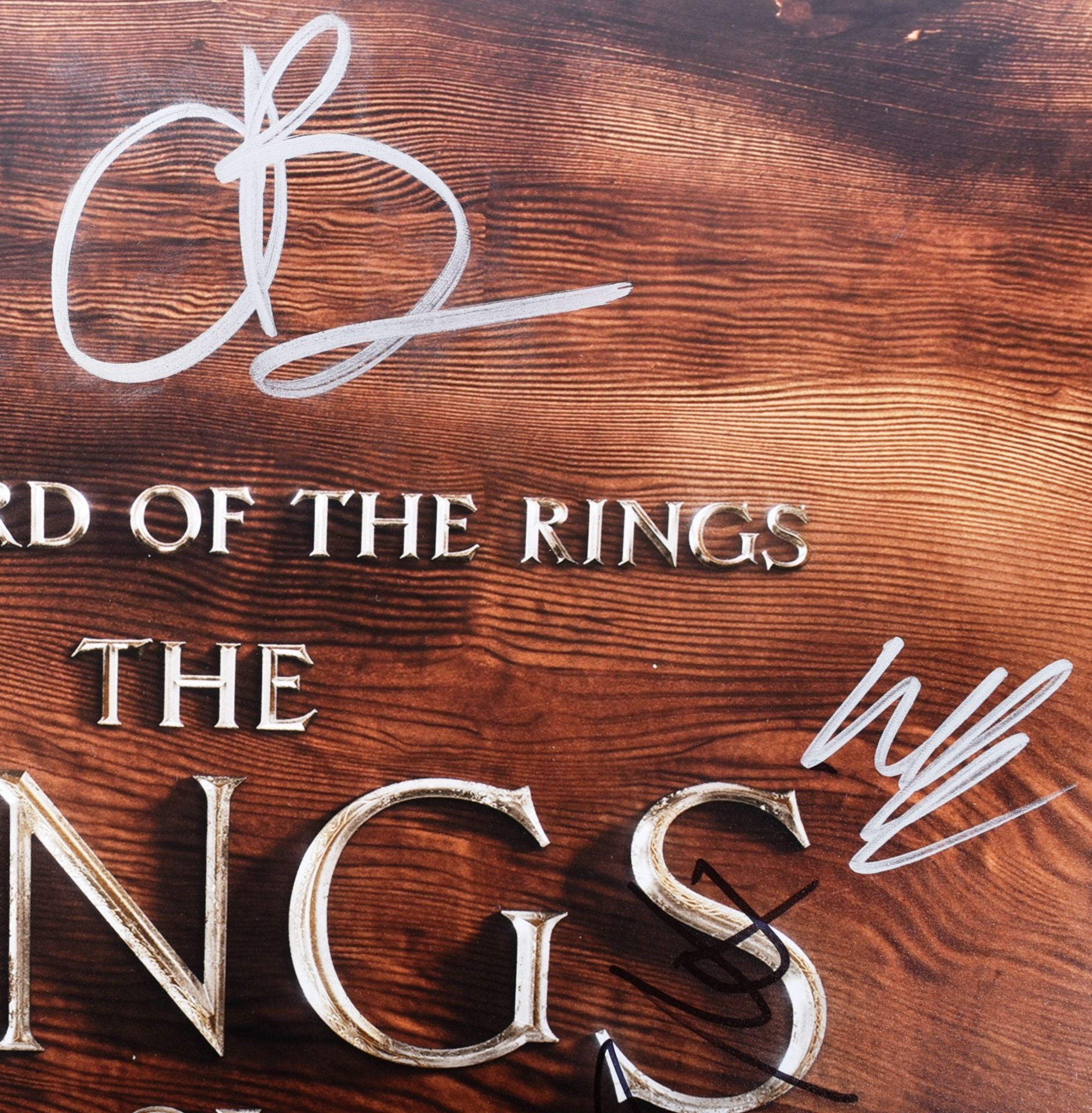 THE RINGS OF POWER - CAST SIGNED 11X14" POSTER - AFTAL - Bild 4 aus 5