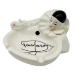 ONLY FOOLS & HORSES - CERAMIC CLOWN ASHTRAY SIGNED BY DAVID JASON