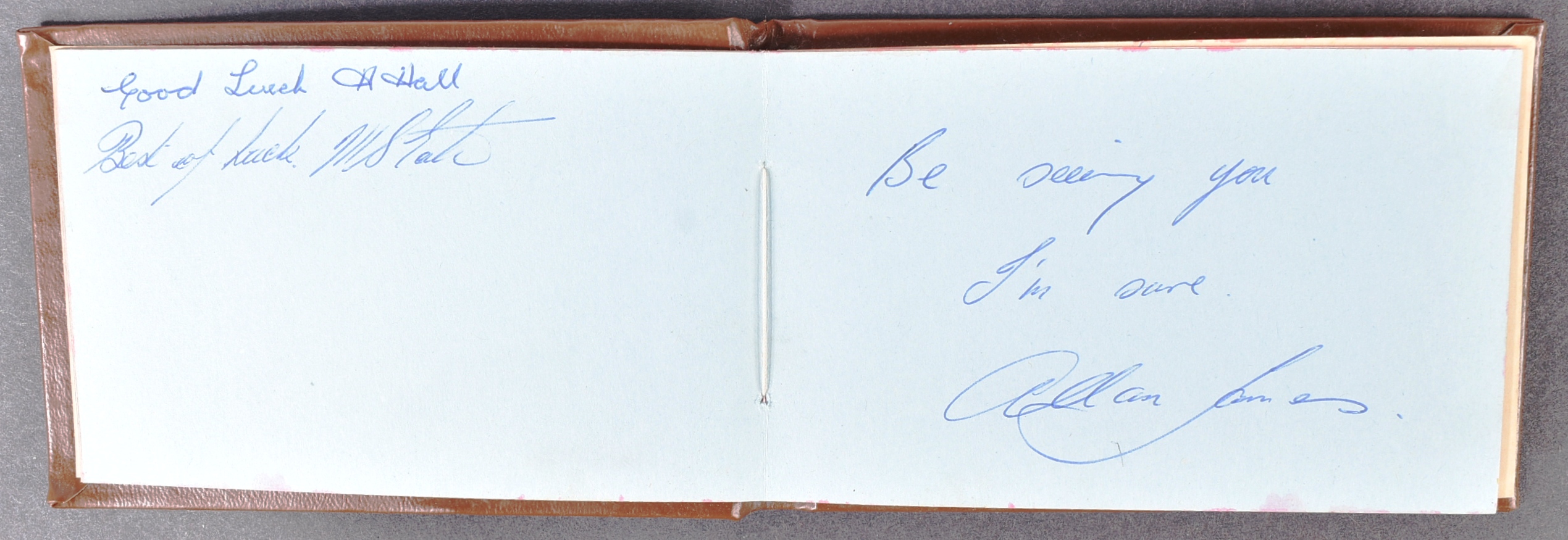 GERALD WHITNEY COLLECTION (CAMERA MAN) - AUTOGRAPH BOOK - Image 4 of 8