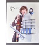 DOCTOR WHO - TOM BAKER - FOURTH DOCTOR - AUTOGRAPHED 8X10" PHOTO