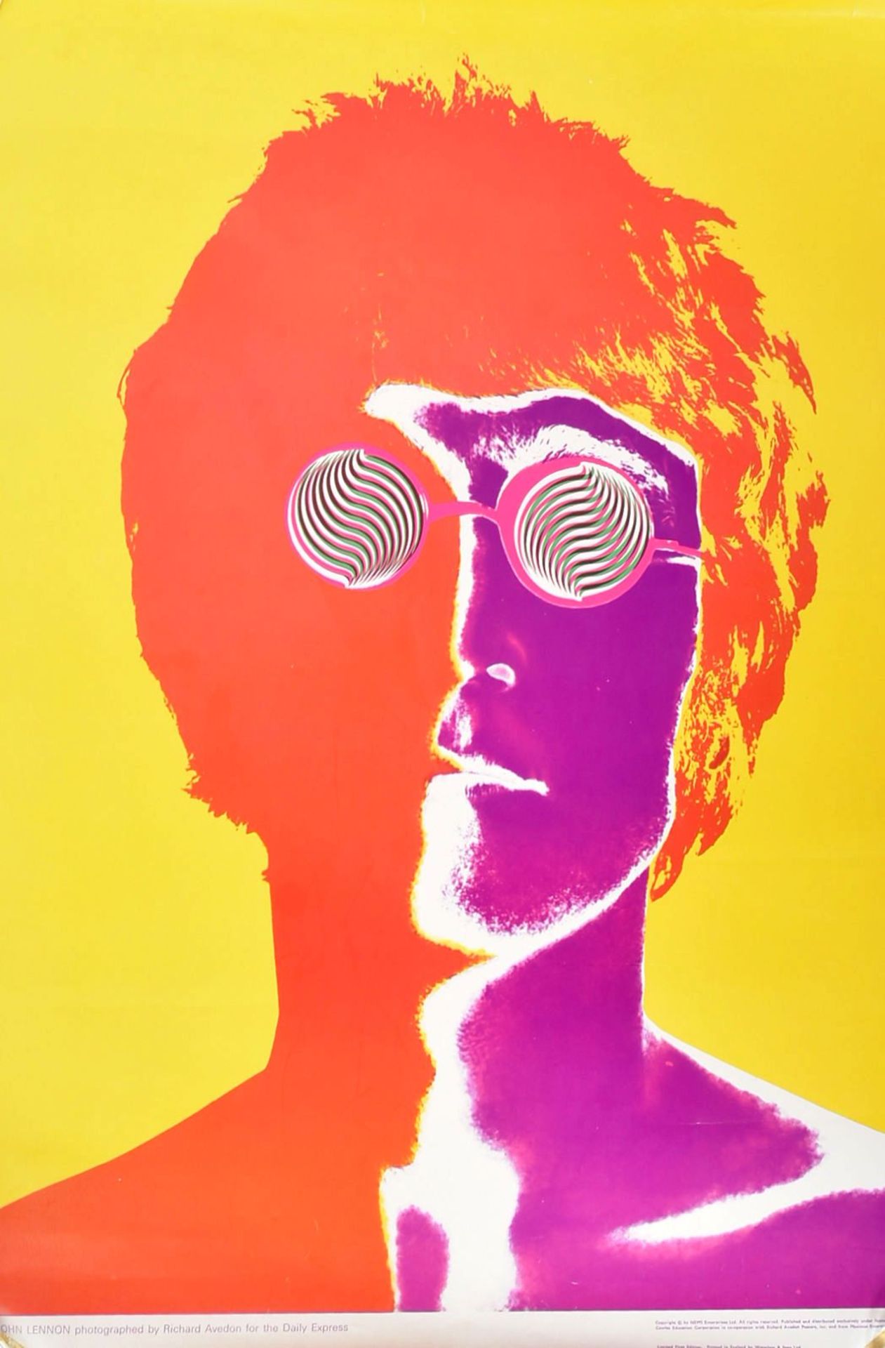 THE BEATLES - RICHARD AVEDON - ORIGINAL POSTERS - Image 7 of 9