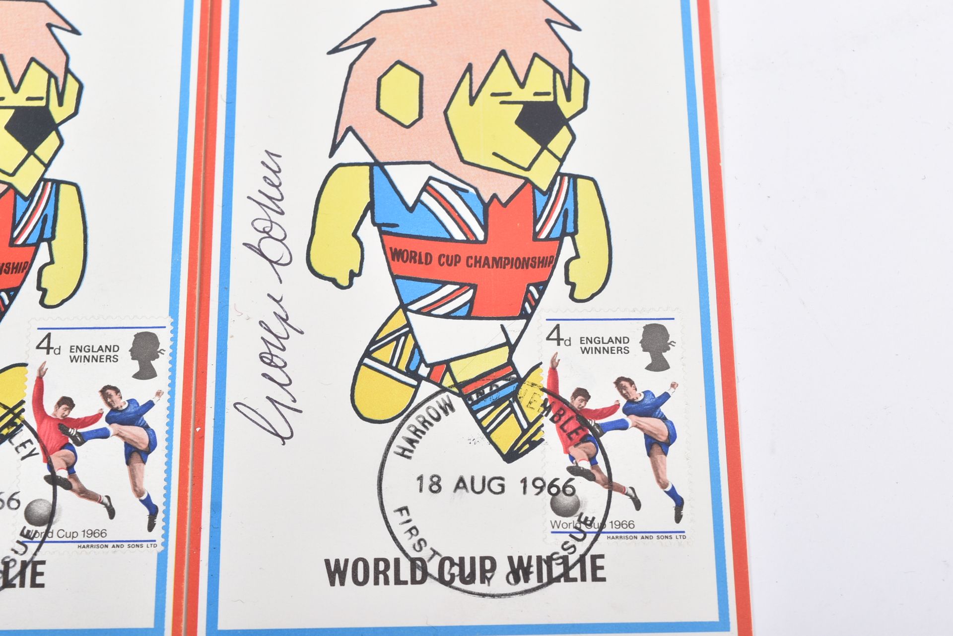 WORLD CUP 1966 - COLLECTION OF AUTOGRAPHS - FOOTBALL - Image 5 of 6