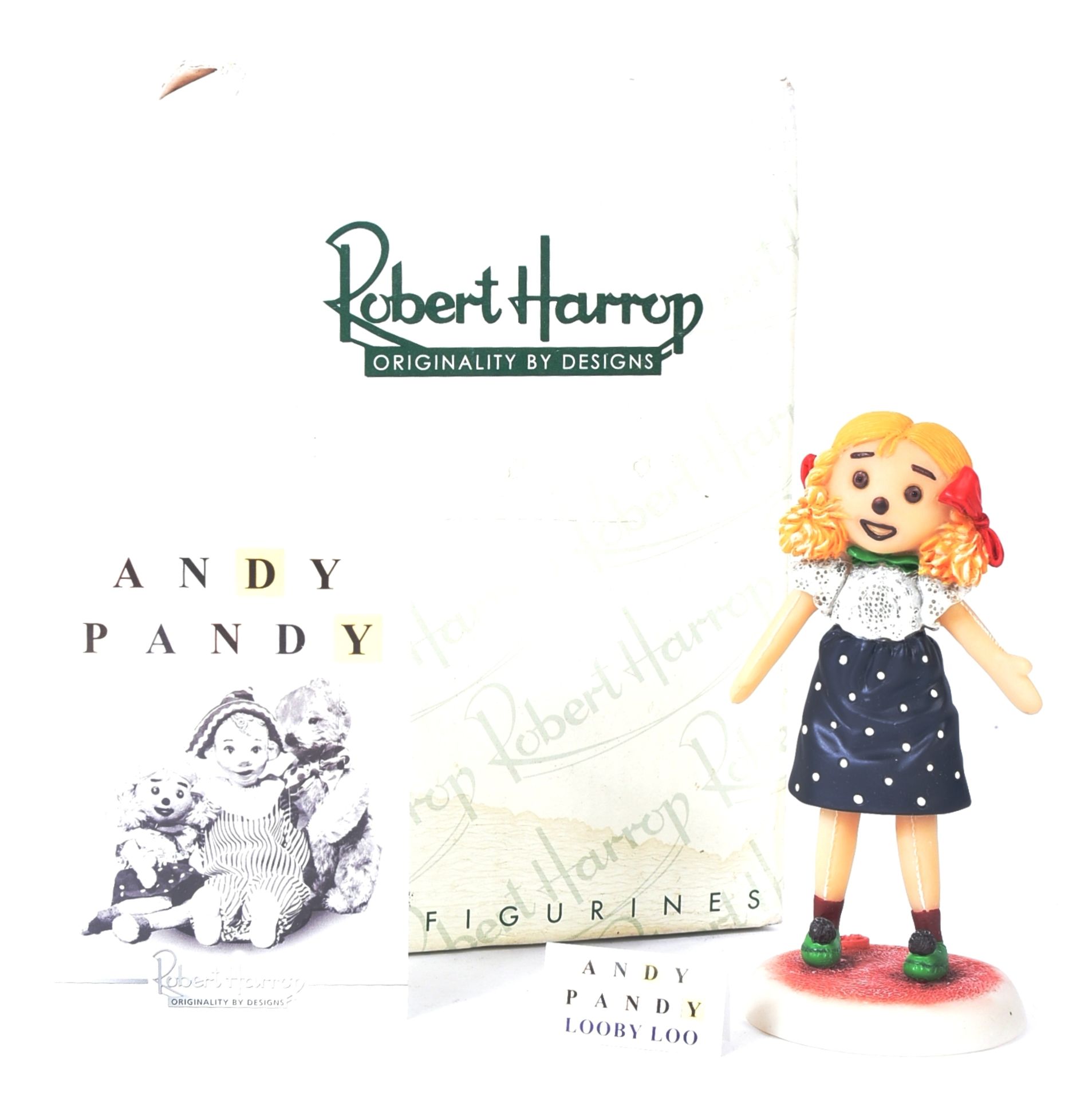 ANDY PANDY - ROBERT HARROP - BOXED FIGURE / STATUE