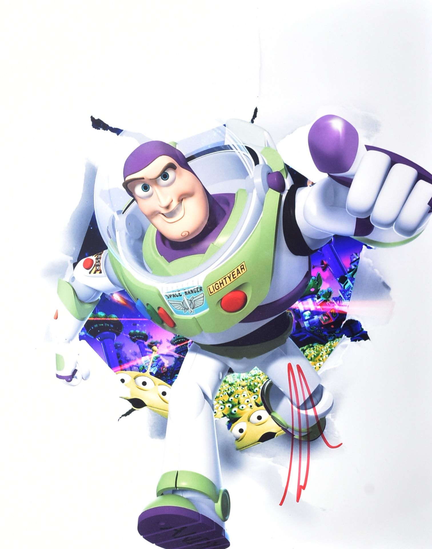 TIM ALLEN - TOY STORY - AUTOGRAPHED 8X10" PHOTO - ACOA