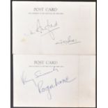 JAMES BOND 007 - SIR ROGER MOORE - AUTOGRAPH & OTHERS