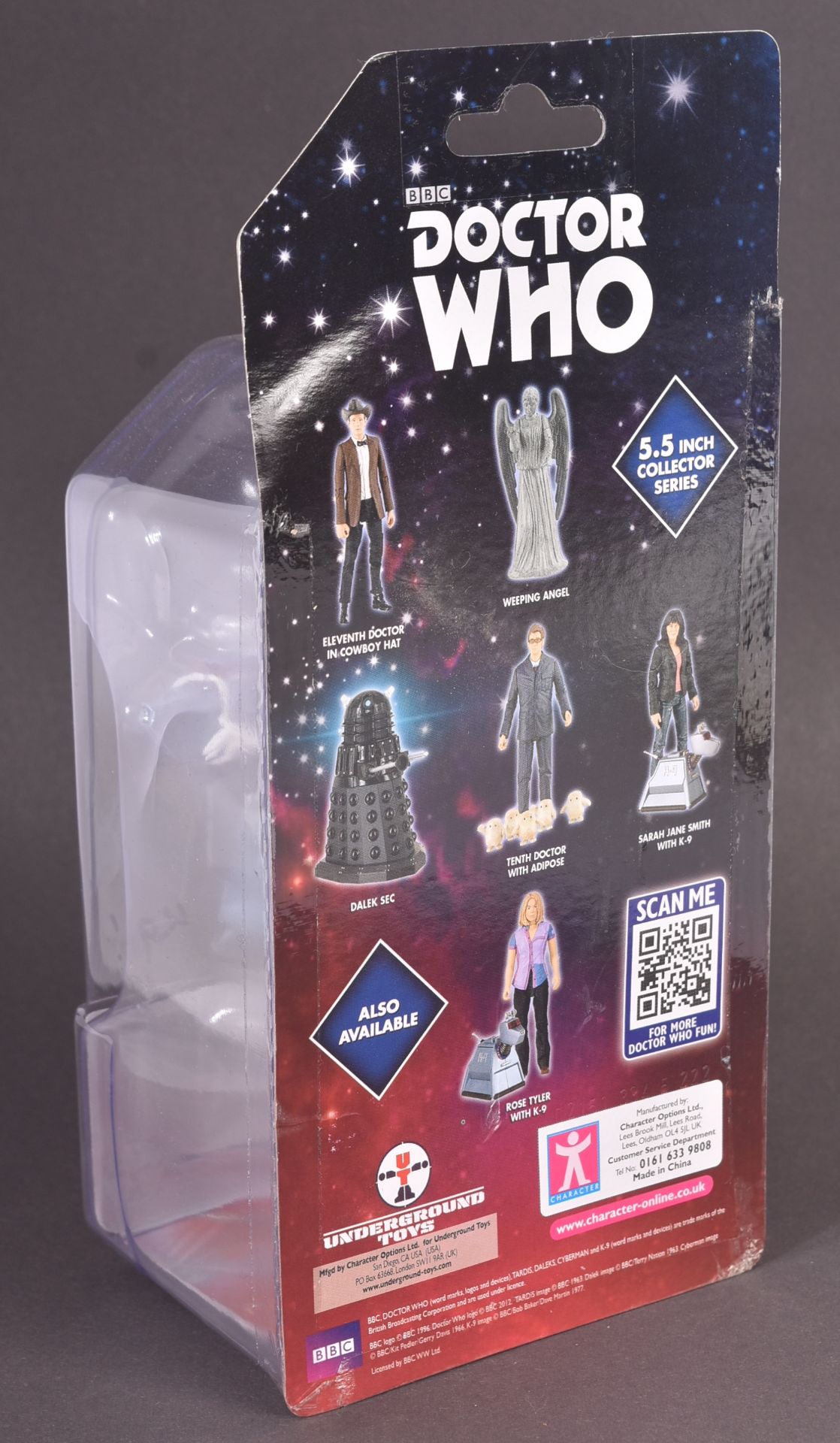 DOCTOR WHO - BOB BAKER & JOHN LEESON - AUTOGRAPHED ACTION FIGURE - Image 4 of 4