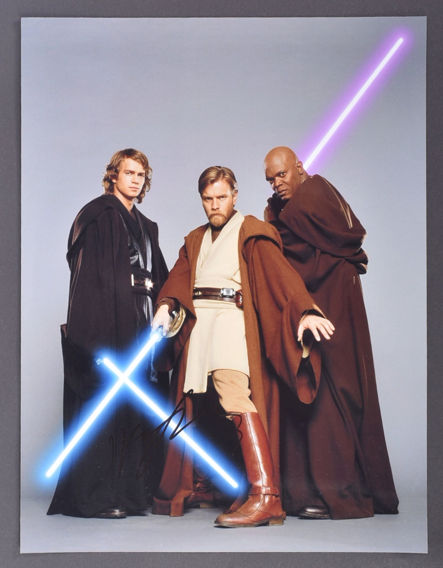 STAR WARS - HAYDEN CHRISTENSEN - 15X12" AUTOGRAPHED PHOTO - AFTAL